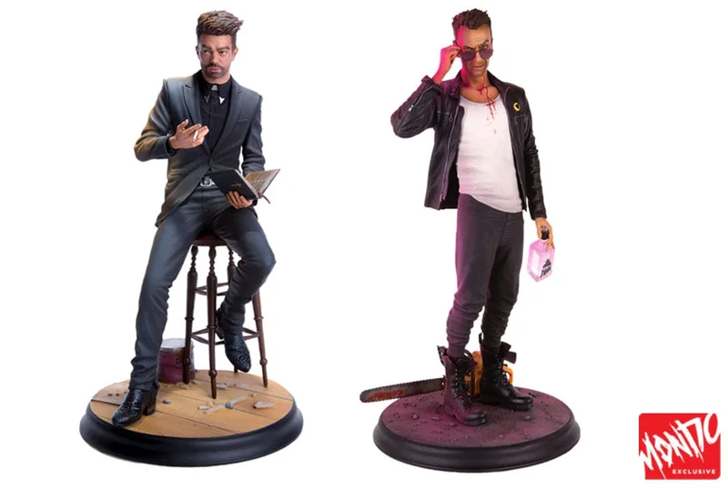 PREACHER: Jesse Custer & Cassidy Statue Set Exclusive