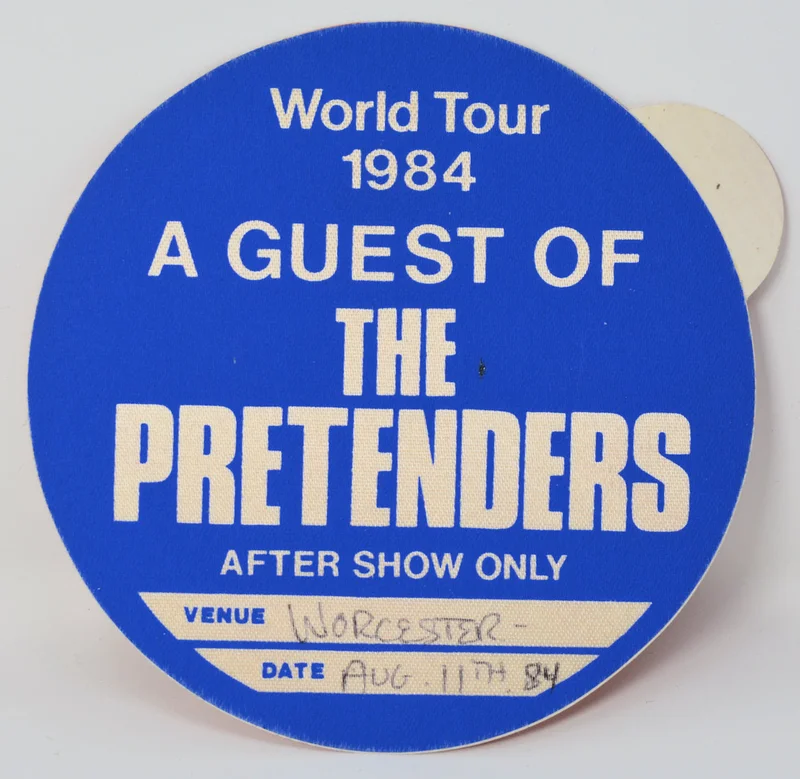Pretenders - Backstage Pass 1984