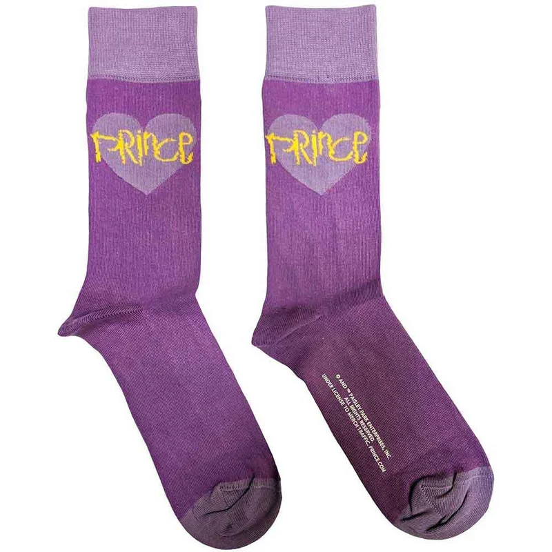 Prince - Purple Heart Socks