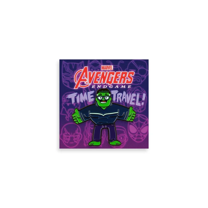 Professor Hulk Enamel Pin