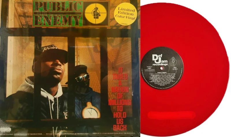 Public Enemy It Takes A Nation Of Millions To Hold Us Back - Red Vinyl - Sealed US Vinyl LP