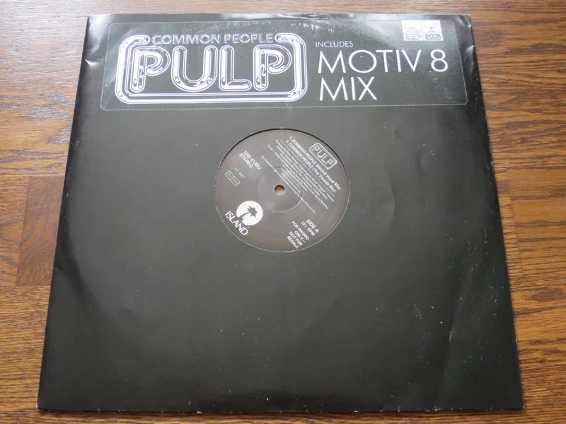 Pulp - Common People 12" promo