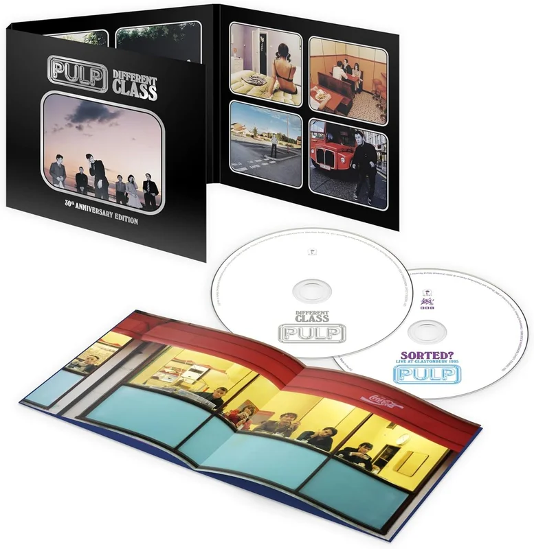 Pulp Different Class - 30th Anniversary Edition - Remastered - 2CD - Sealed UK 2-CD album set