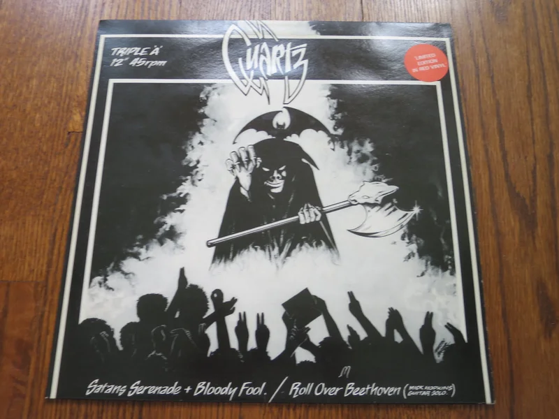 Quartz - Satan's Serenade red vinyl 12"