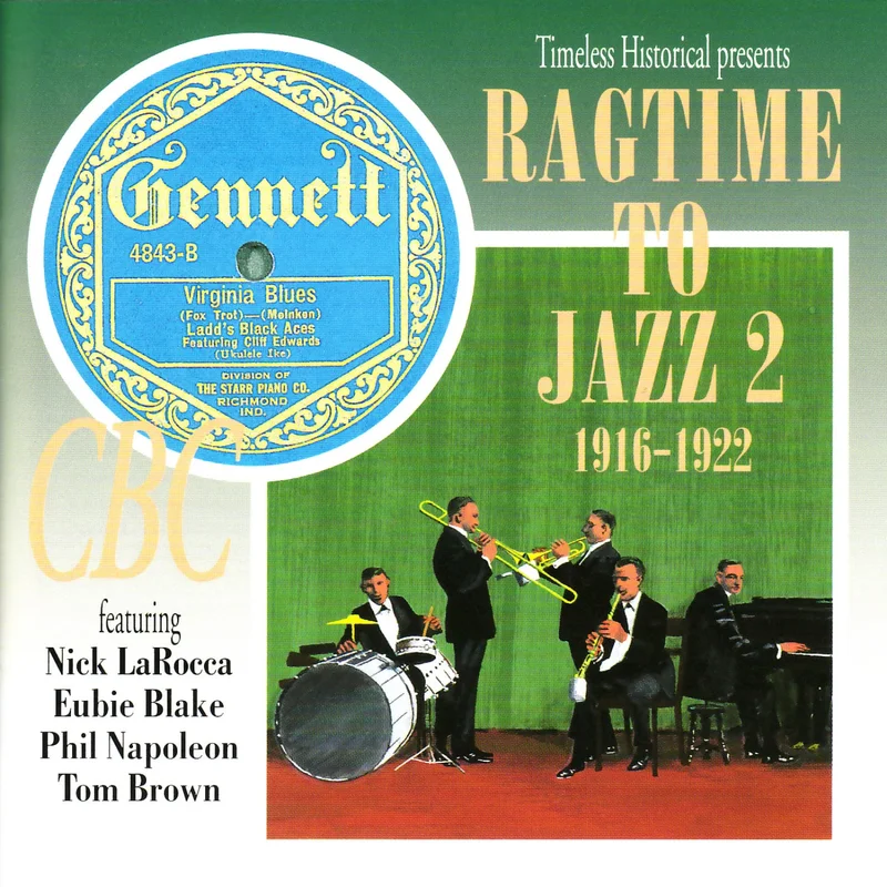 RAGTIME TO JAZZ 2. 1916 - 1922