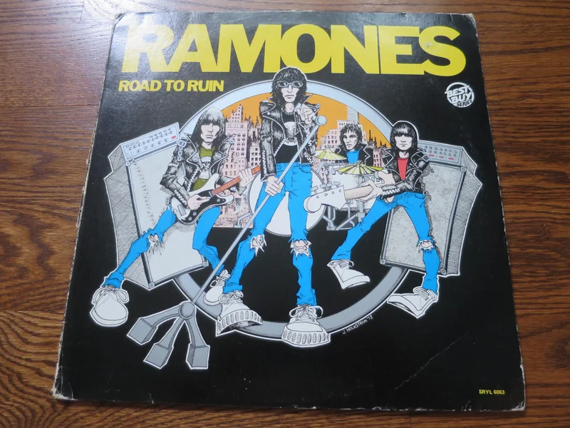 Ramones - Road To Ruin (white label promo)