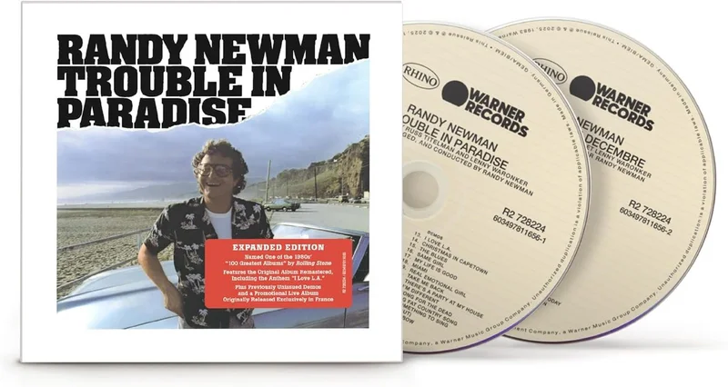Randy Newman Trouble In Paradise [Expanded Edition] - Double CD - Sealed UK 2-CD album set