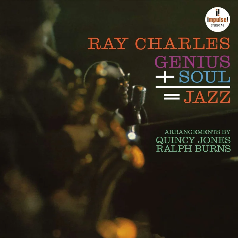 Ray Charles-Genius + Soul = Jazz LP Final Sale