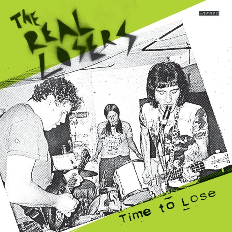 * REAL LOSERS- Time To Lose LP Black