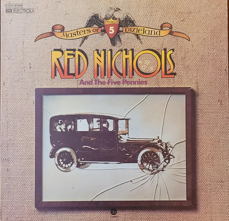 Red Nichols And The Five Pennies Masters Of Dixieland Vol. 5 Lp