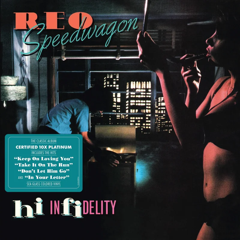 REO Speedwagon - Hi Infidelity [Limited Edition, Sea Glass Vinyl LP]