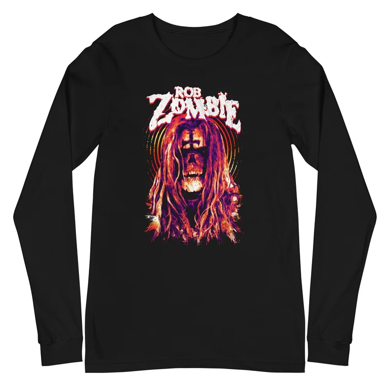 Rob Zombie - Dreds Long Sleeve T-Shirt Black