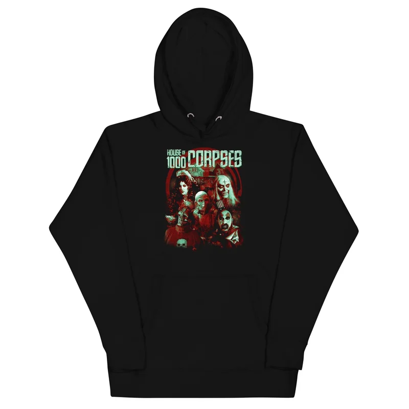 Rob Zombie - Green Corpses Hoodie Black