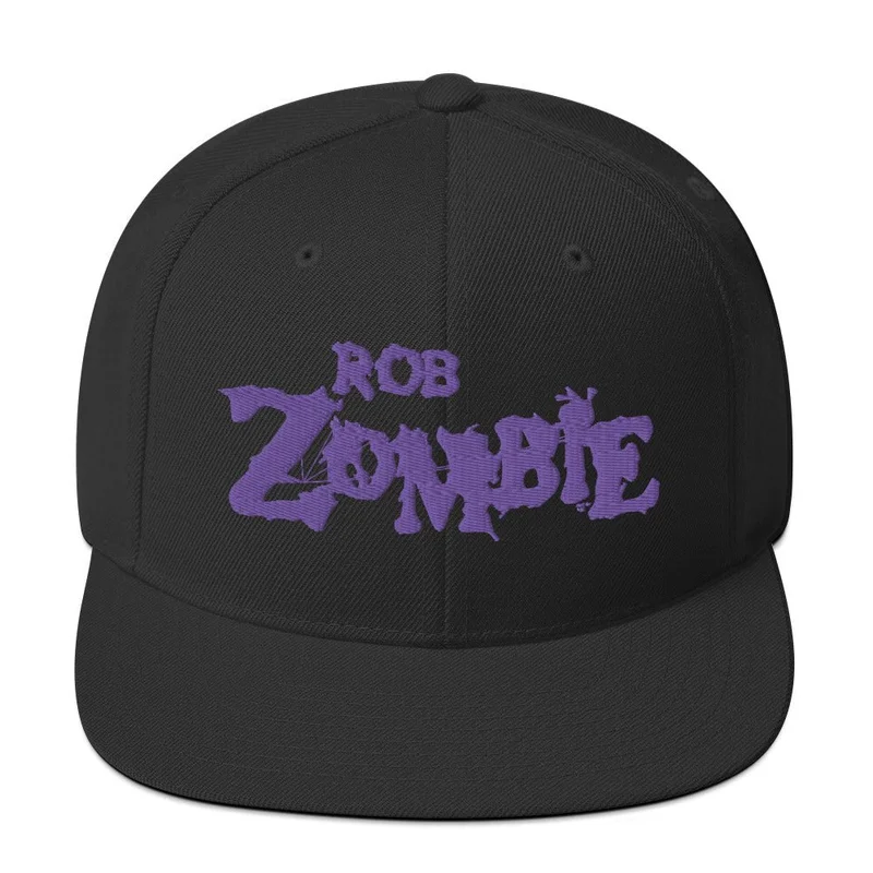Rob Zombie - Logo Snapback Hat Black