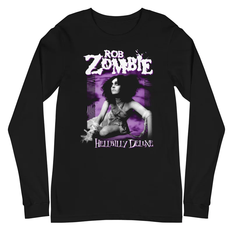 Rob Zombie - More Hellbilly Long Sleeve T-Shirt Black