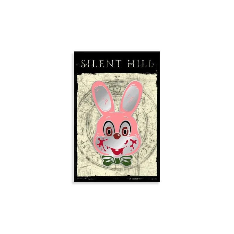 Robbie the Rabbit Enamel Pin