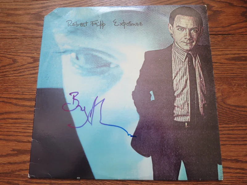 Robert Fripp - Exposure (signed by Brian Eno)