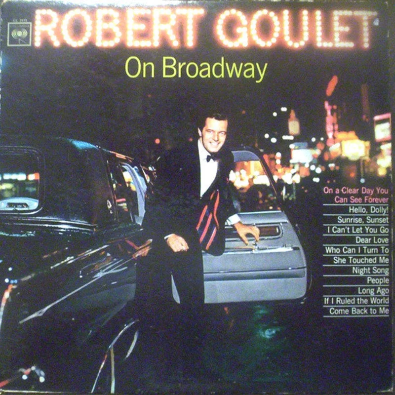 Robert Goulet-On Broadway LP