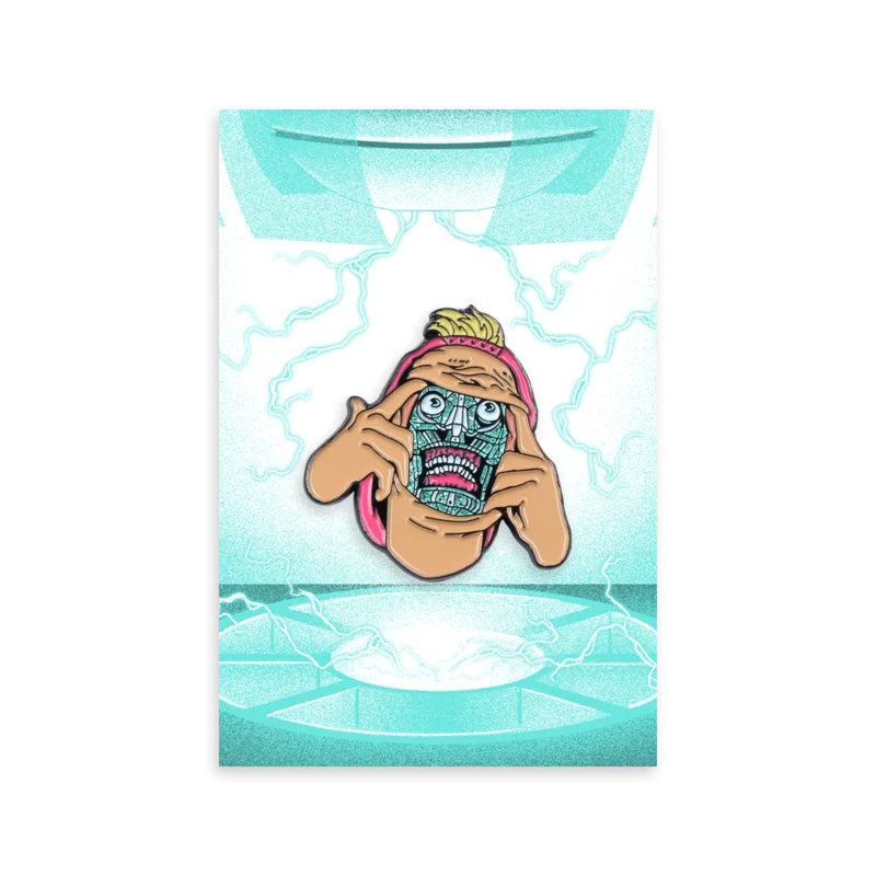 Robot Bill Enamel Pin
