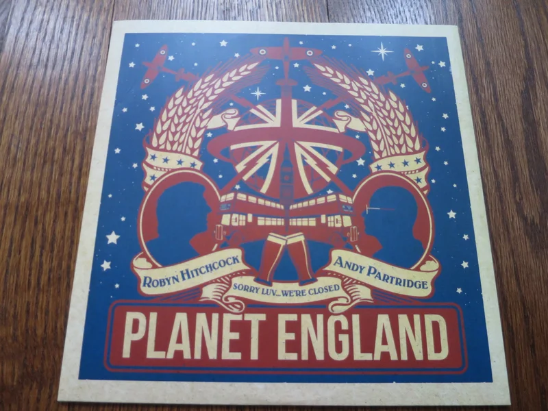 Robyn Hitchcock & Andy Partridge - Planet England 10"