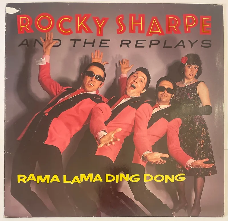 Rocky Sharpe & The Replays Rama Lama Ding Dong 12" Single