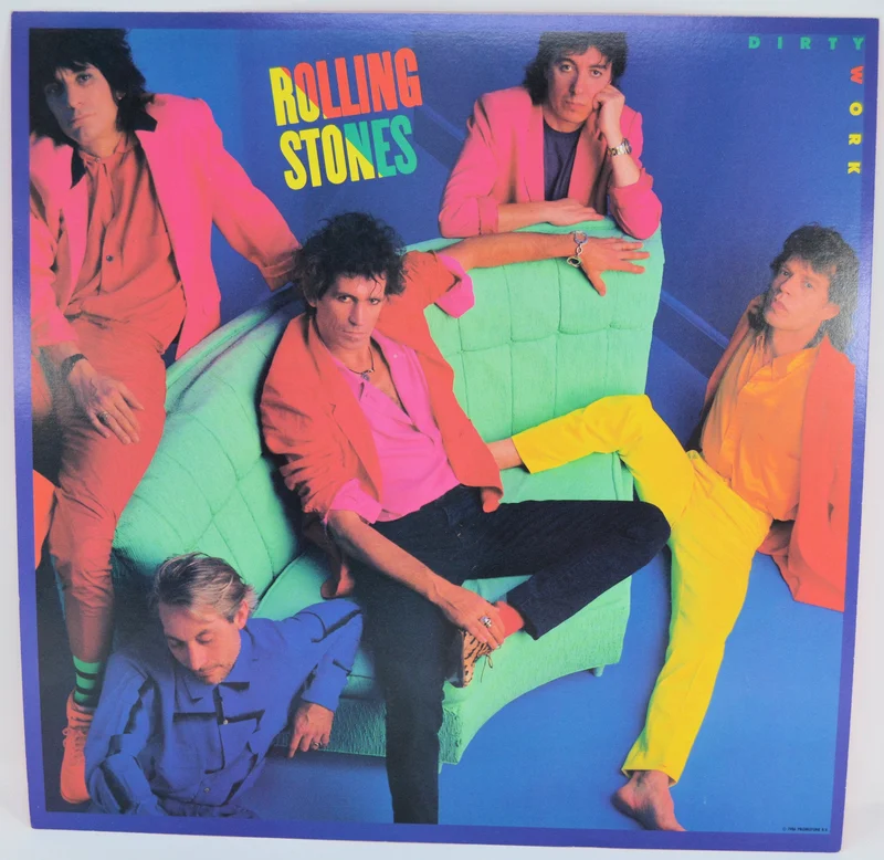 Rolling Stones - Dirty Work Flat