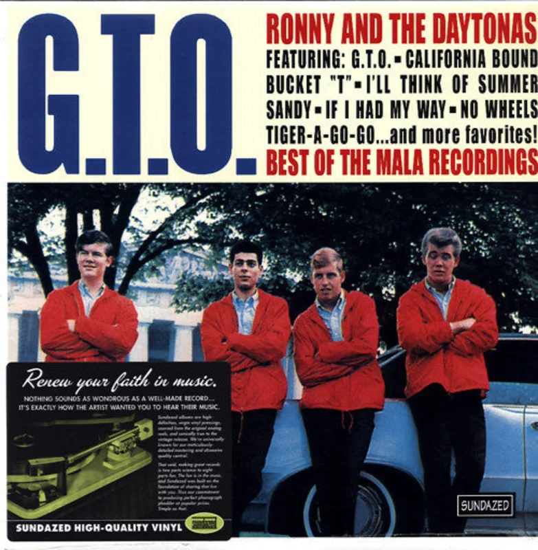 Ronny & The Daytonas | G.T.O. / Best Of The Mala Recordings (New)