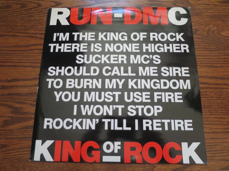 Run D.M.C. - King Of Rock & Rock Box 12" singles