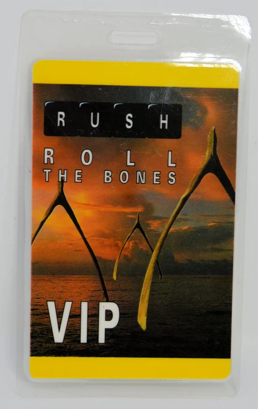 Rush - Laminated Pass 1991