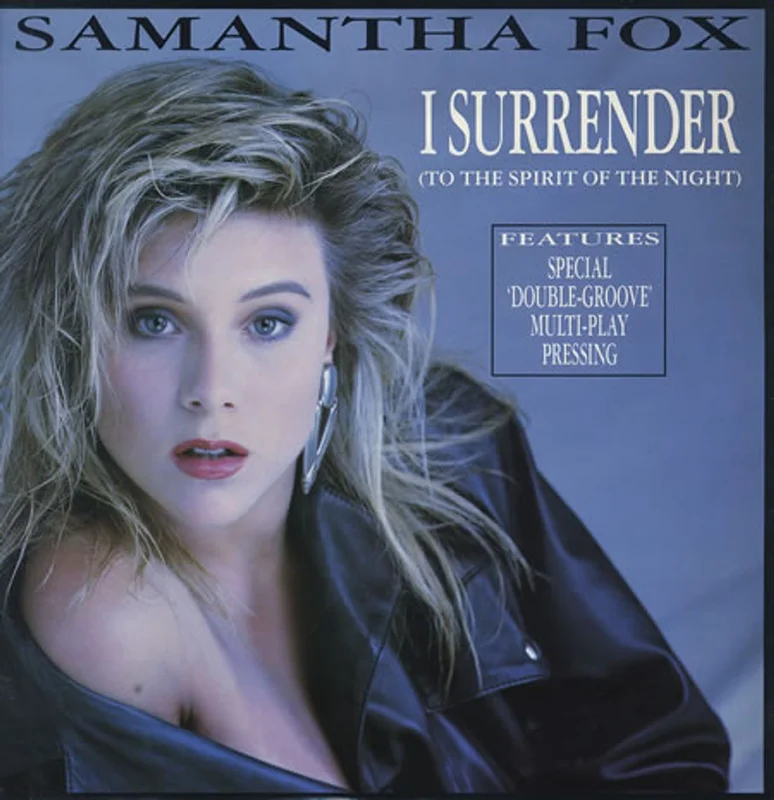 Samantha Fox I Surrender - Double Groove UK 12" vinyl