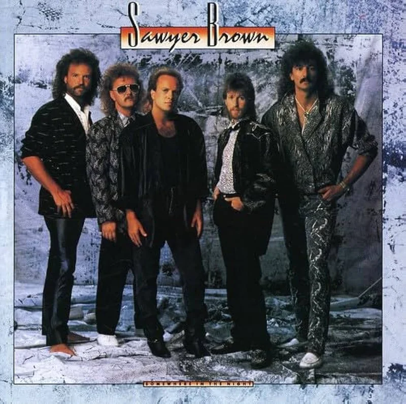Sawyer Brown-Somewhere In The Night LP Factory Sealed