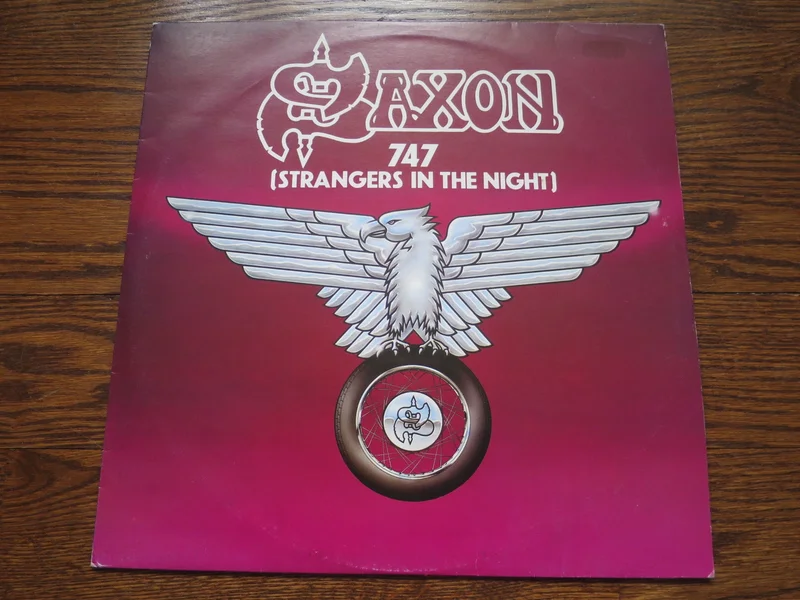 Saxon - 747 (Strangers In The Night) 12"