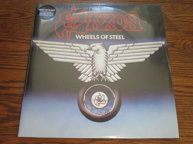 Saxon - Wheels Of Steel double LP (with Donington)