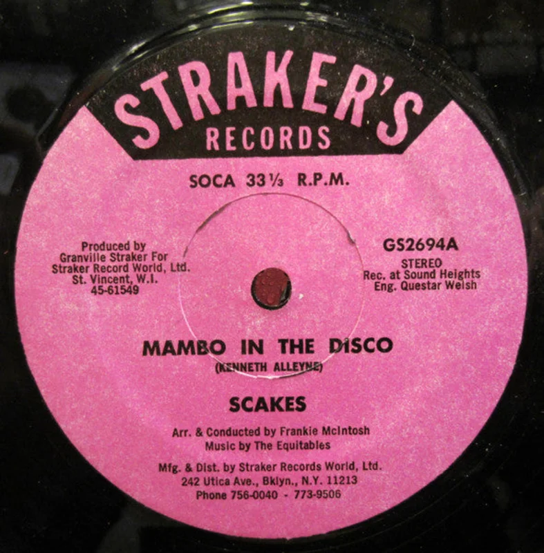 Scakes-Mambo In The Disco 12" Single