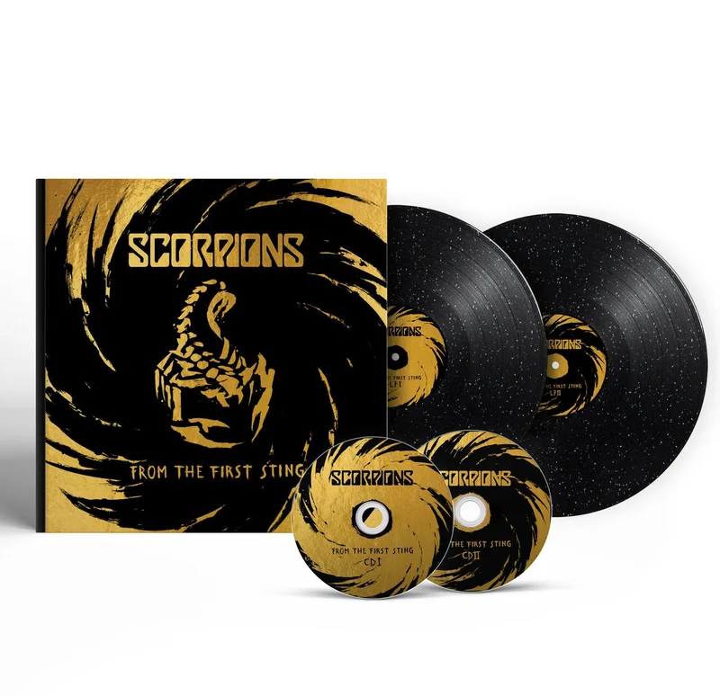 Scorpions From The First Sting - Deluxe Bookpack Edition - Sparkle Vinyl 2LP+2CD - Sealed UK 2-LP vinyl set