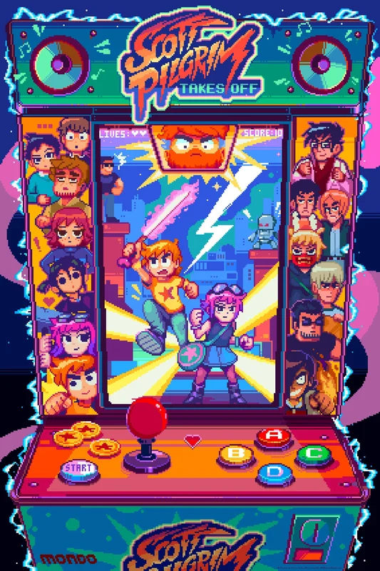 Scott Pilgrim Takes Off (Timed Edition) Poster
