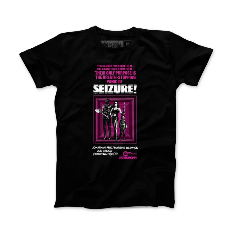 Seizure Vintage Ad Block T-Shirt