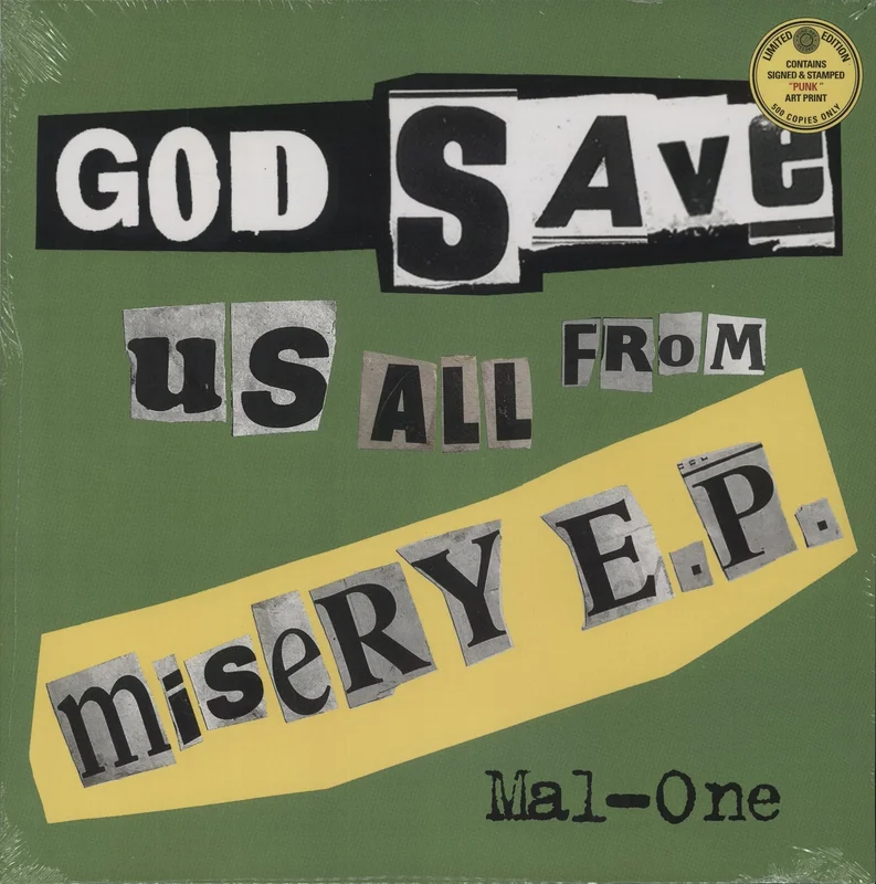 Sex Pistols God Save Us All From Misery EP - RSD 2026 UK 12" vinyl