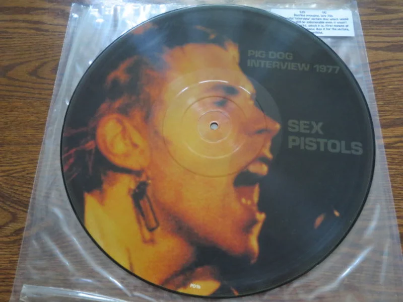 Sex Pistols - Pig Dog Interview 1977 picture disc