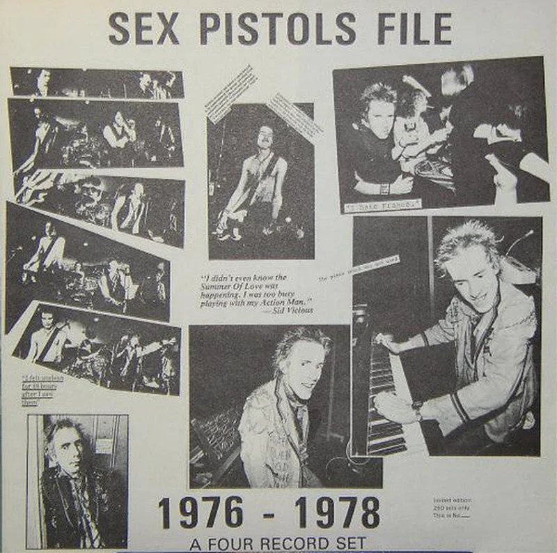 Sex Pistols-Sex Pistols File (1976 - 1978) 4xLP Box