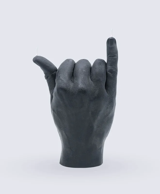 Shaka Candle Black