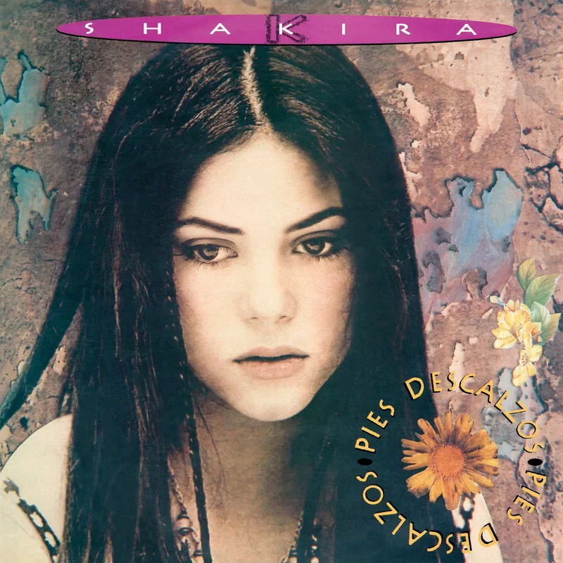 Shakira - Pies Descalzos [Red & Yellow Swirl Vinyl LP]