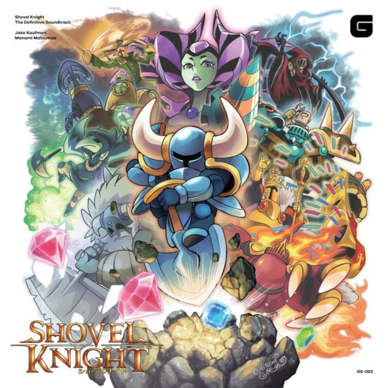 Shovel Knight  The Definitive Soundtrack 2XLP Black Vinyl