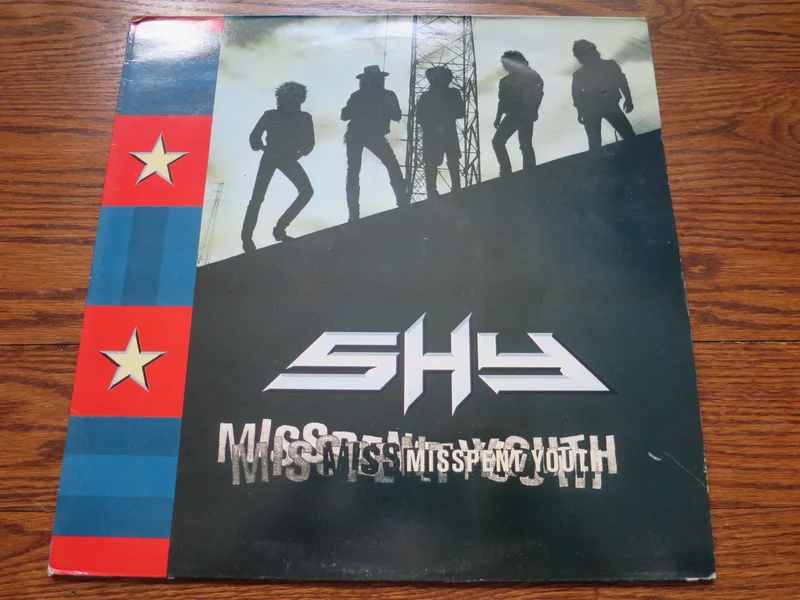 Shy - Misspent Youth, Excess All Areas & 2 12" singles