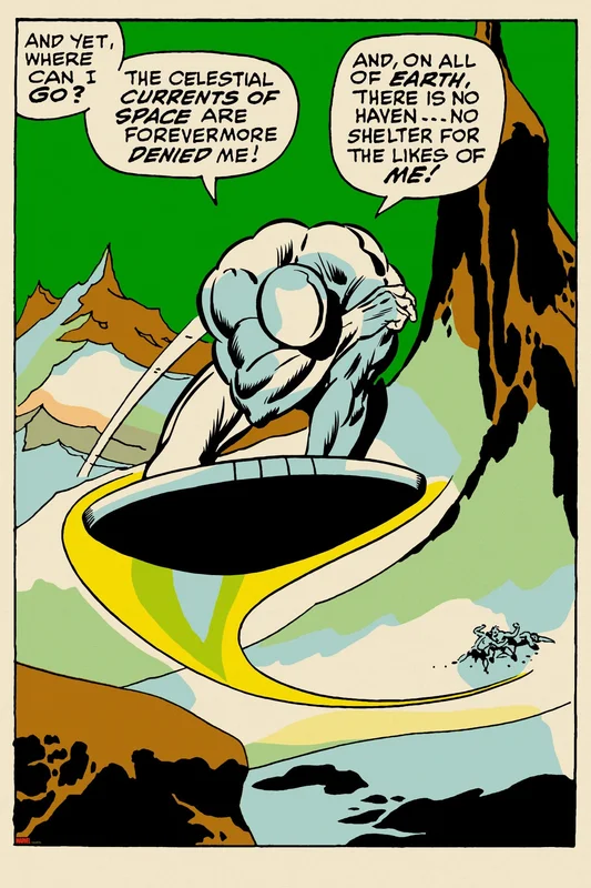 Silver Surfer #1: There is No Haven Poster