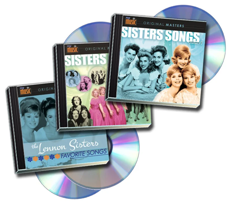 Sisters Songs Volume 1-3 & Lennon Sisters Favorites (4-CD Set)