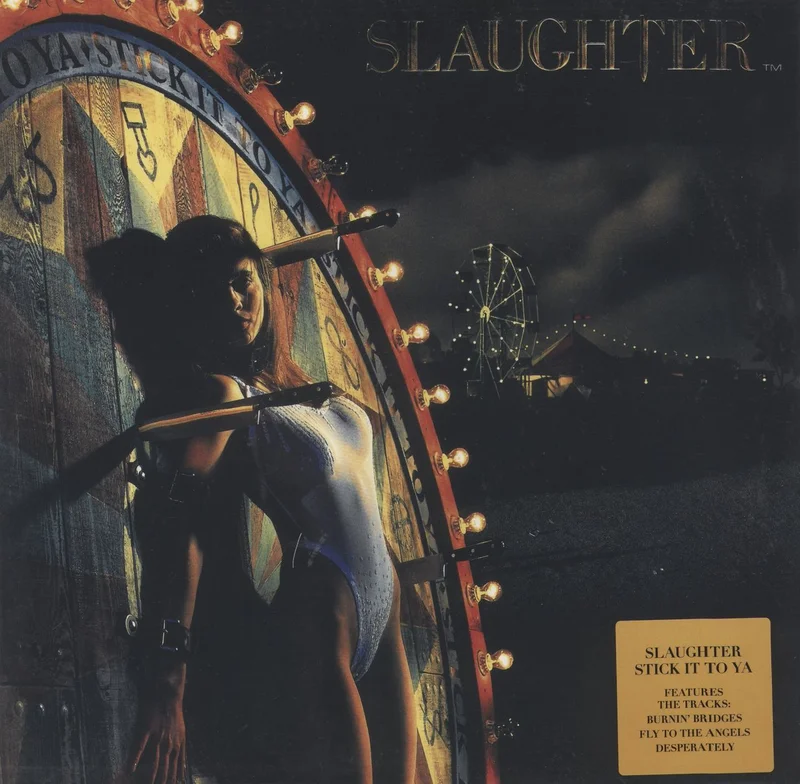 Slaughter Stick It To Ya UK Vinyl LP