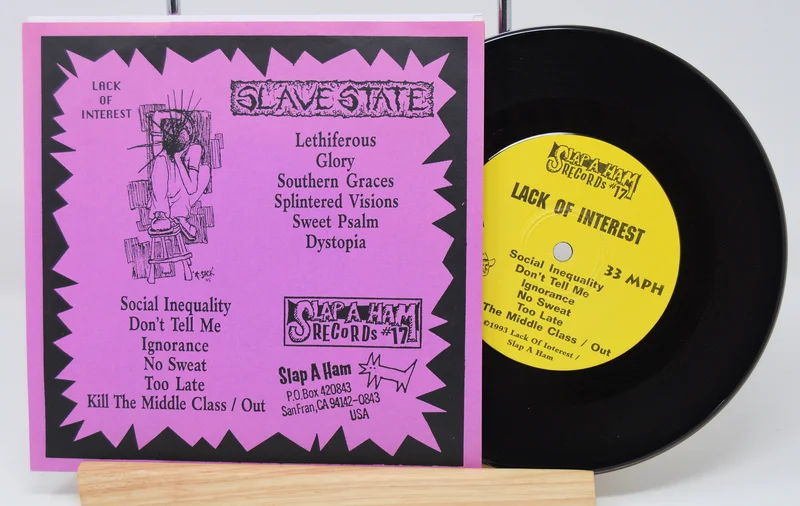 Slave State / Lack Of Interest - Split EP