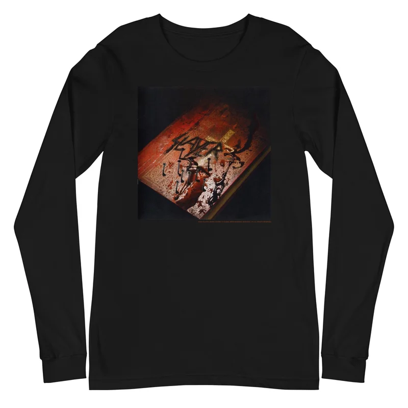 Slayer - Bible Logo Long Sleeve T-Shirt Black