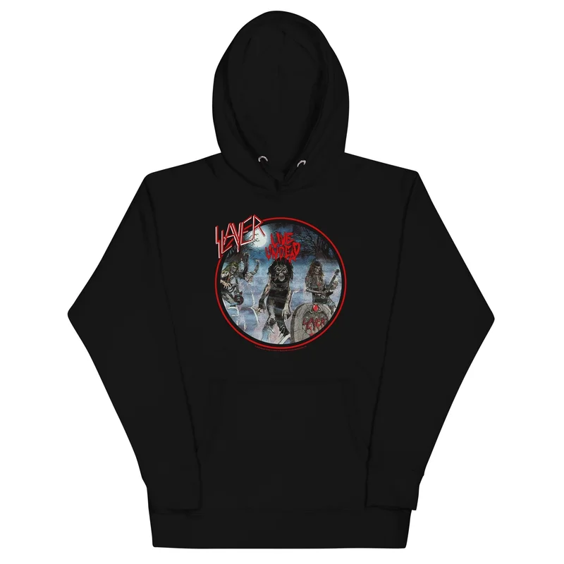 Slayer - Death Rock Hoodie Black